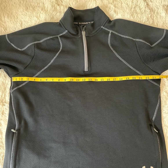 Under Armour Men's Black Quarter Zip Pullover Shirt Size: XL - Picture 4 of 9